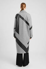 Load image into Gallery viewer, Contrast Panel Coat