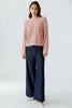 Cropped Pullover - Dusty Rose
