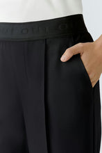 Load image into Gallery viewer, Lacey Branded Waist Trousers - Black