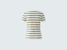 Load image into Gallery viewer, Short Sleeve T-Shirt - Green Stripe