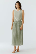 Load image into Gallery viewer, Pleated skirt - seagrass