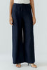 Linen trousers - Dark blue