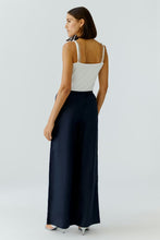 Load image into Gallery viewer, Linen trousers - Dark blue