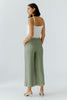 Linen trousers - seagrass
