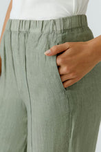Load image into Gallery viewer, Linen trousers - seagrass