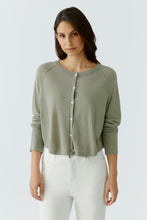 Load image into Gallery viewer, Knit cardigan - seagrass