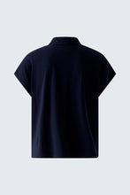 Load image into Gallery viewer, Linen Patch Blouse - Dark blue