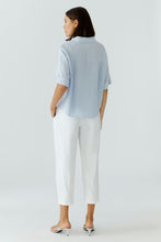 Load image into Gallery viewer, Linen blouse - Kentucky blue