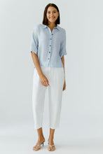 Load image into Gallery viewer, Linen blouse - Kentucky blue