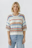 Pullover - white/red