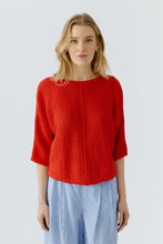 Load image into Gallery viewer, Knit pullover - red alert
