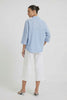 Stripe Blouse - light blue white