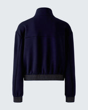 Load image into Gallery viewer, Denim Pocket Zip Jacket - Navy