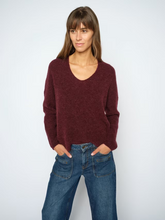 Load image into Gallery viewer, MMThora V-Neck Knit - Port Royale