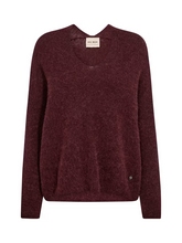 Load image into Gallery viewer, MMThora V-Neck Knit - Port Royale