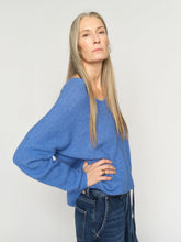 Load image into Gallery viewer, Thora V-Neck Jumper - Ultramine