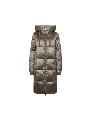 MMNova Metallic Down Jacket in Brindle