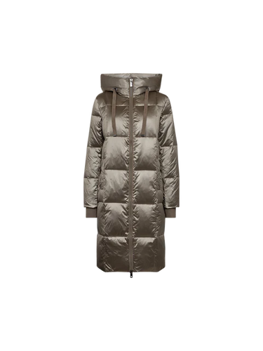 MMNova Metallic Down Jacket in Brindle