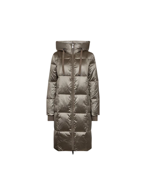 MMNova Metallic Down Jacket in Brindle