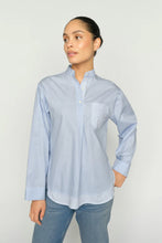 Load image into Gallery viewer, Bronwyn Brunnera Blue Stripe Shirt