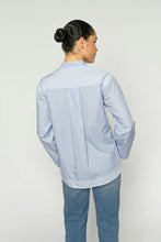 Load image into Gallery viewer, Bronwyn Brunnera Blue Stripe Shirt