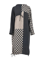 Load image into Gallery viewer, Mixed Design Crincle Dress