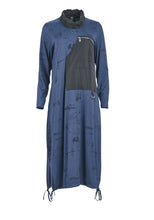 Load image into Gallery viewer, Print Dress - Blue