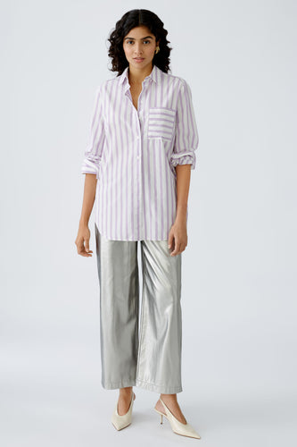 White Violet Shirt