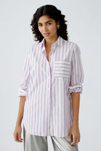 Load image into Gallery viewer, White Violet Shirt
