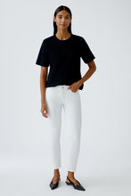 Load image into Gallery viewer, Baxtor Cropped Jegging in Optic White