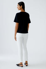 Load image into Gallery viewer, Baxtor Cropped Jegging in Optic White