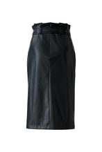 Load image into Gallery viewer, Leather Look Skirt