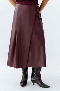Wap Skirt in Bramble Berry