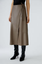 Load image into Gallery viewer, Wrap Skirt in Taupe