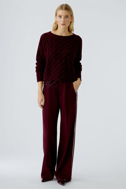 SIRAH Pullover in Bramble Berry