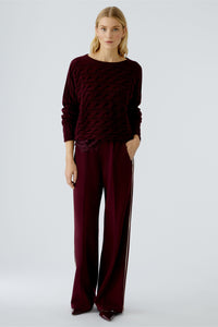 SIRAH Pullover in Bramble Berry