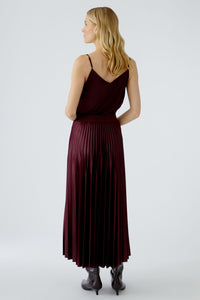Pleated Skirt in Bramble Berry