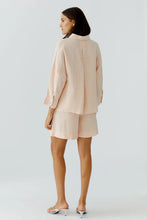 Load image into Gallery viewer, Linen blouse - Peach Whip