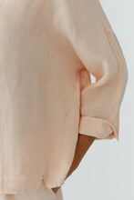 Load image into Gallery viewer, Linen blouse - Peach Whip
