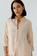 Load image into Gallery viewer, Linen blouse - Peach Whip