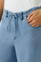 Load image into Gallery viewer, Denim Wide Trousers - Blue