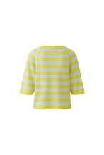 Load image into Gallery viewer, Linen Stripe Jumper - Yellow/Green