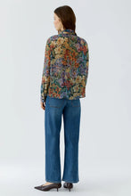 Load image into Gallery viewer, Floral Blouse with detachable Bow