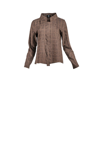 Bubble Top in Brown