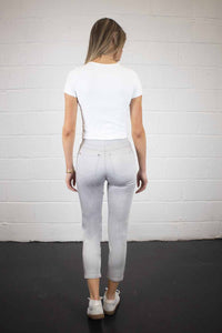 Kit Elasticated Cropped Trouser