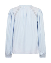 Load image into Gallery viewer, MM Tazzin Twill Blouse - Skyway