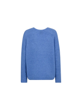 Load image into Gallery viewer, Thora V-Neck Jumper - Ultramine