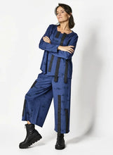 Load image into Gallery viewer, Print Trousers - Blue