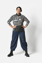 Load image into Gallery viewer, Stretch Denim Zip Trousers - Blue