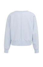 Load image into Gallery viewer, Batwing sweater with subtle seam details - Ice blue